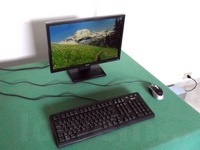 Modified computer monitor for electromagnetic emission reduction